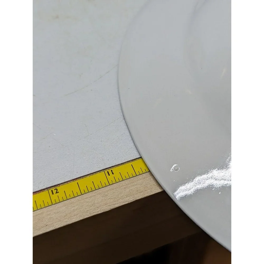 CHURCHILL Dinner Plates, Set Of 2,  10-1/4"  BLUE WILLOW STAFFORDSHIRE ENGLAND - Picture 6 of 6